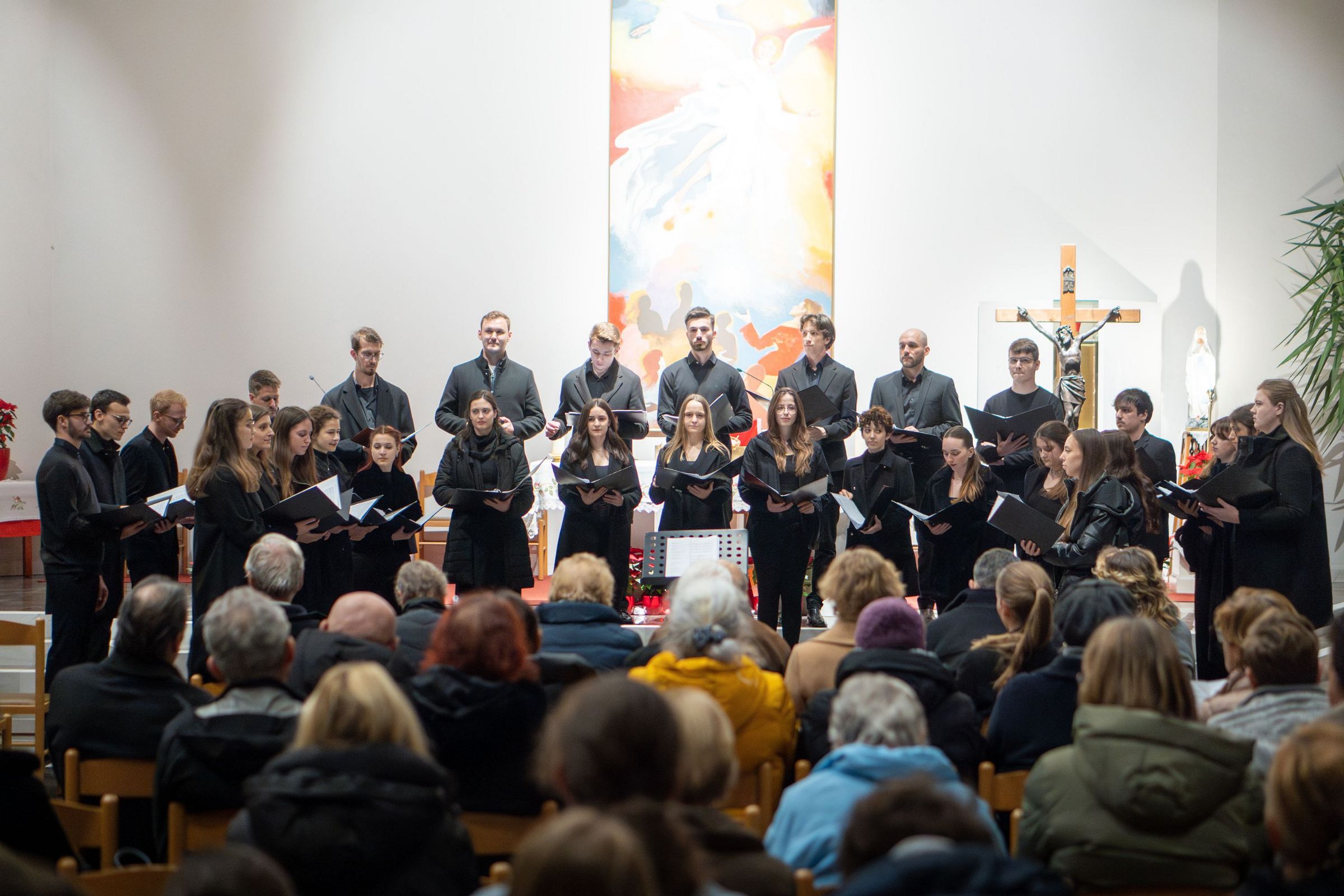 Predtekmovalni koncert Pevskega zbora Veterinarske fakultete Phrenicus, januar 2025, Ljubljana